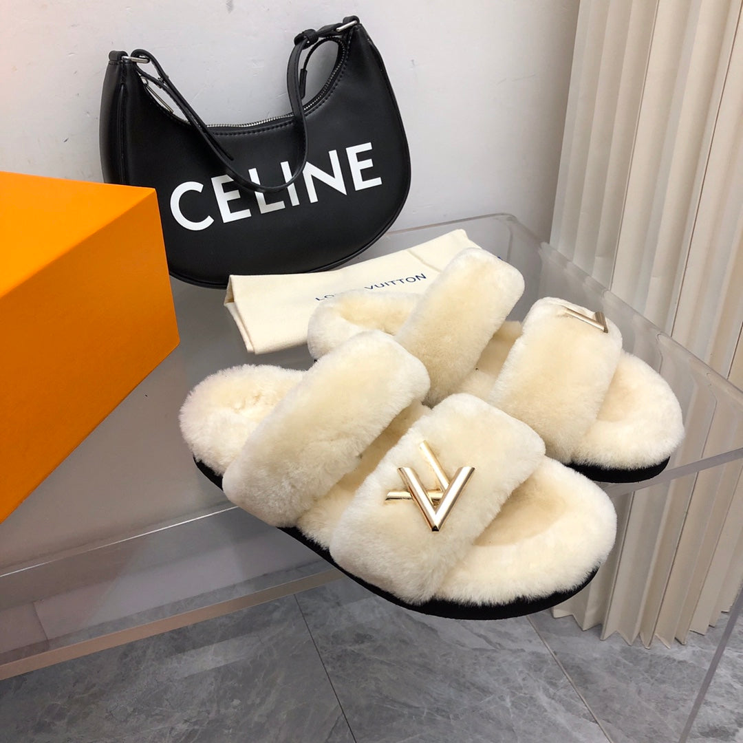 Nude Comfort Flat Mule