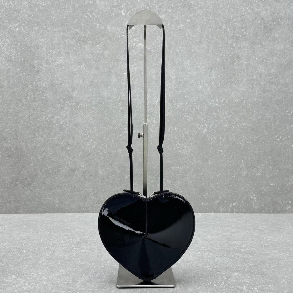 Black LC Bag In Patent Leather