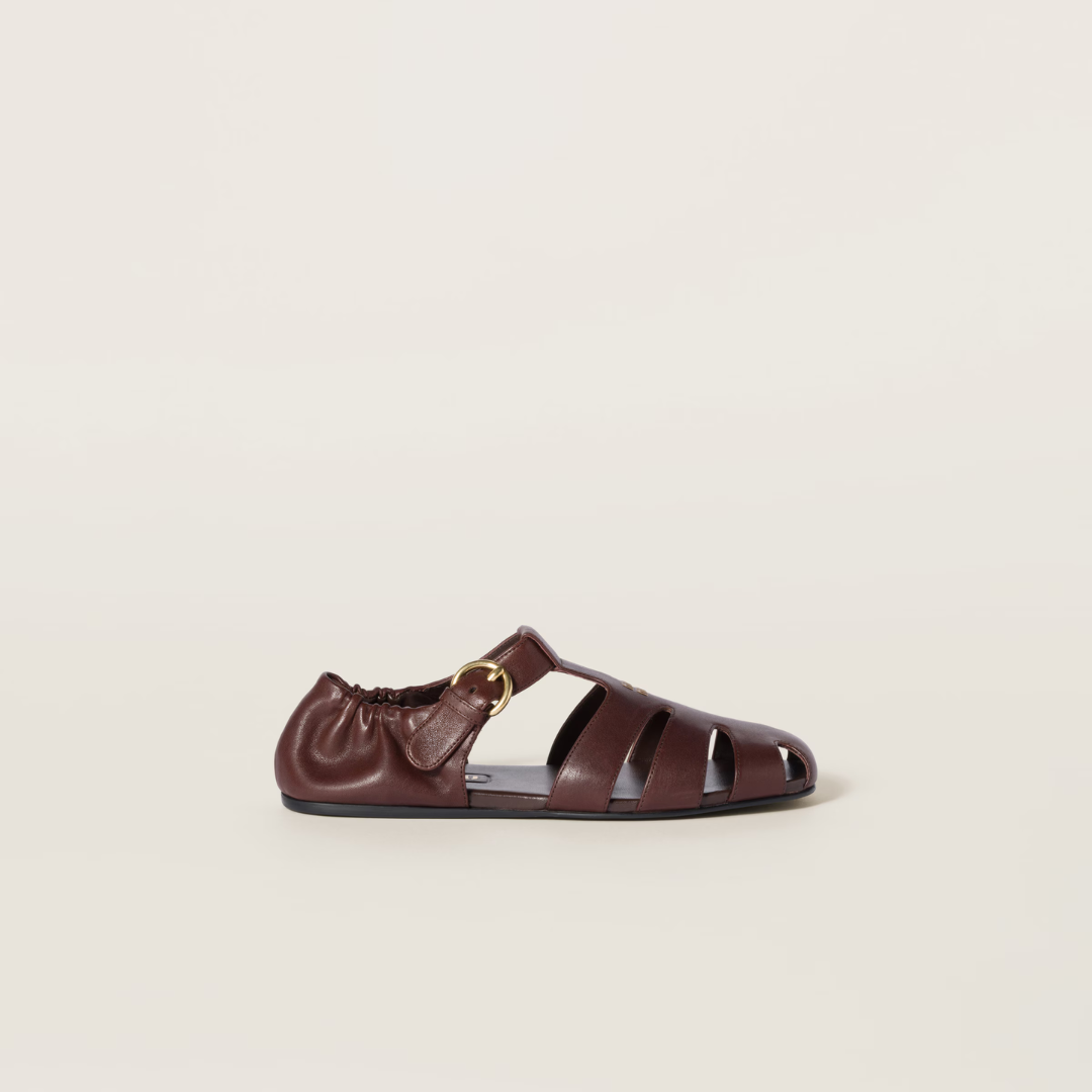 Briarwood Ruches Leather Fisherman's Sandals