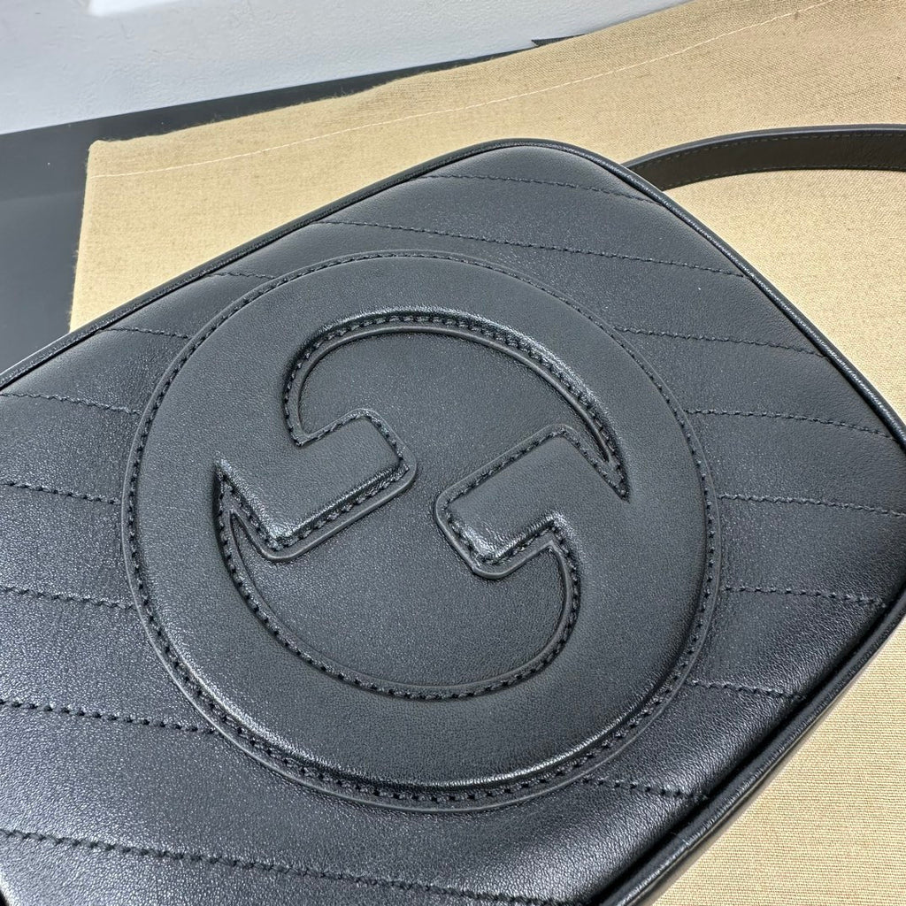 Black GB Small Shoulder Bag