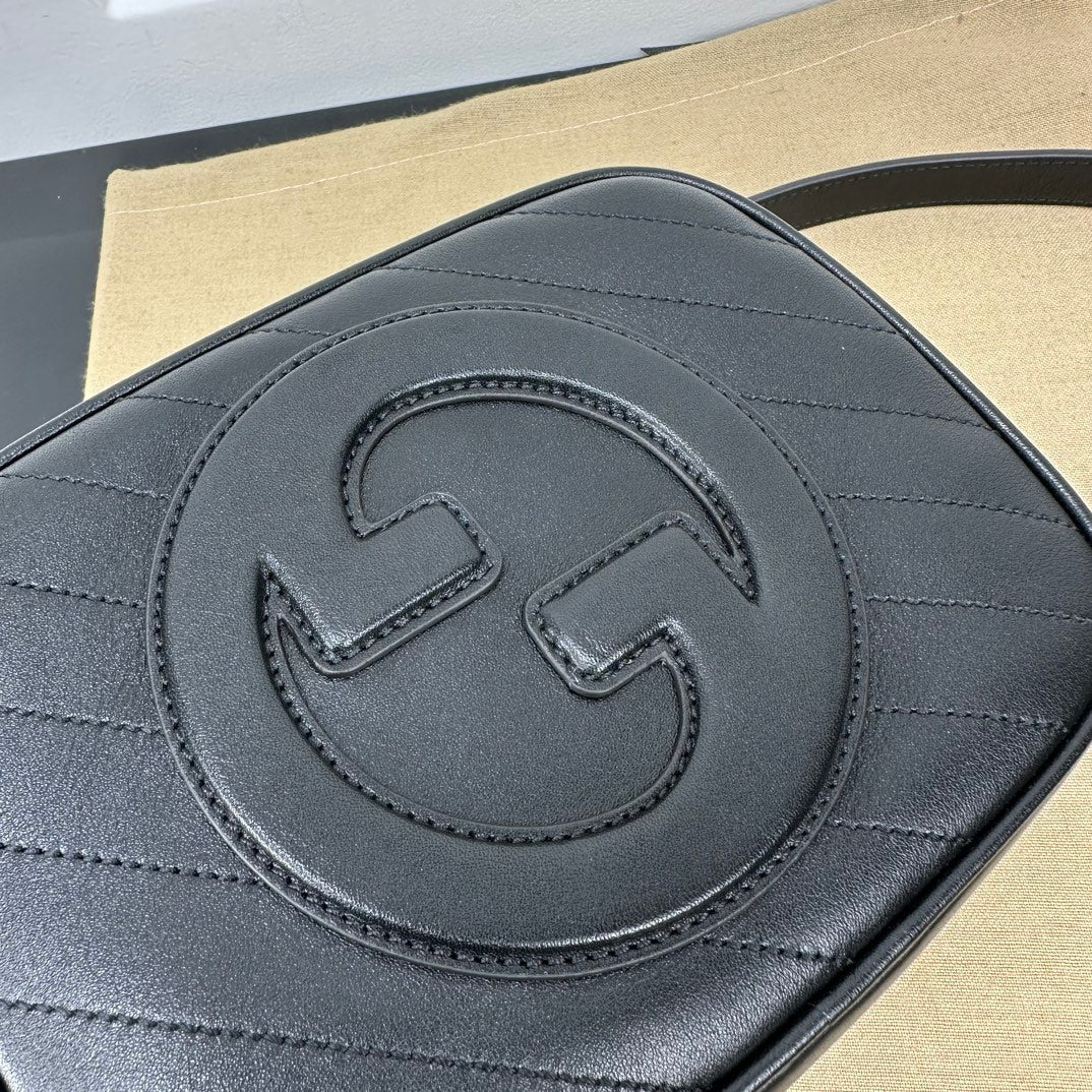 Black GB Small Shoulder Bag