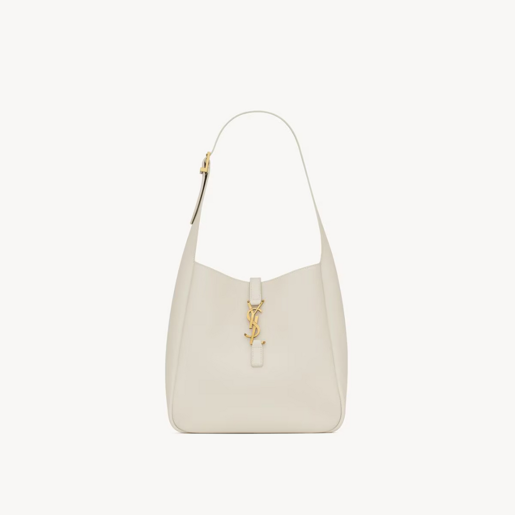 Blanc Vintage Le 5 à 7 Small Leather Shoulder Bag