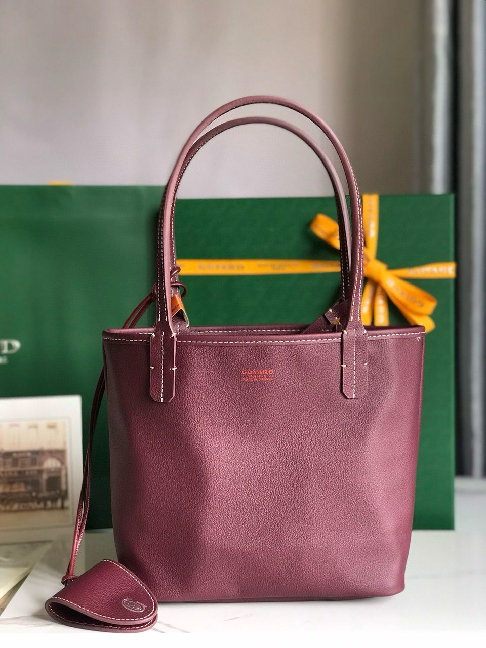 Burgundy Anjou Mini Bag