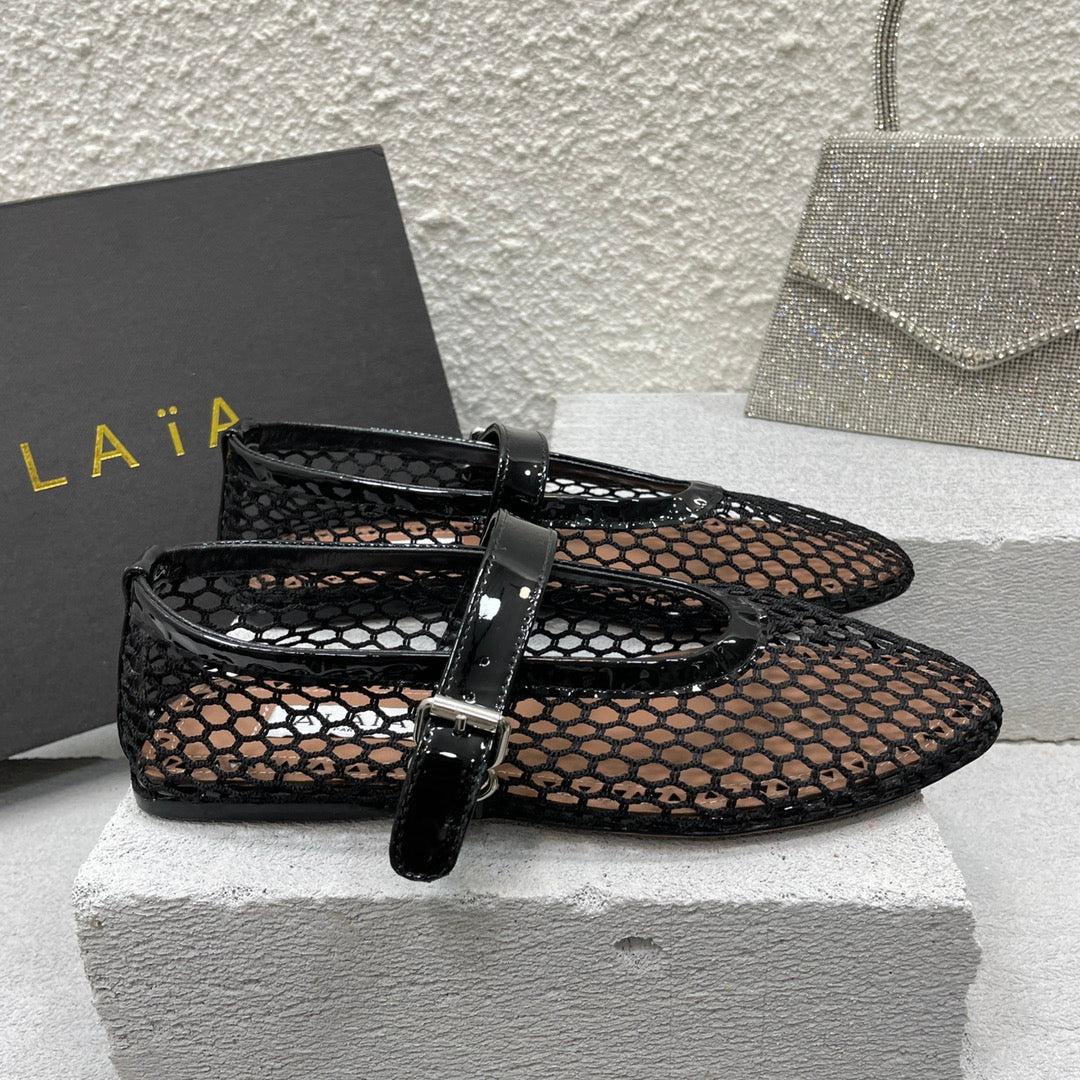 Black AF Ballet Flats