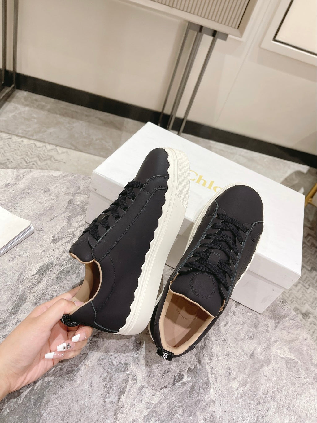 Black CL sneaker