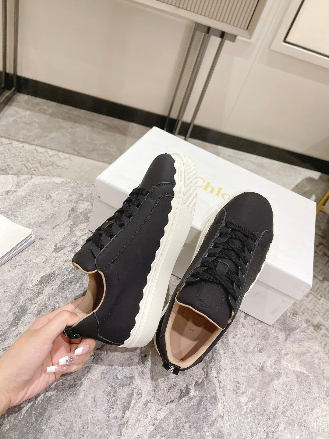 Black CL sneaker