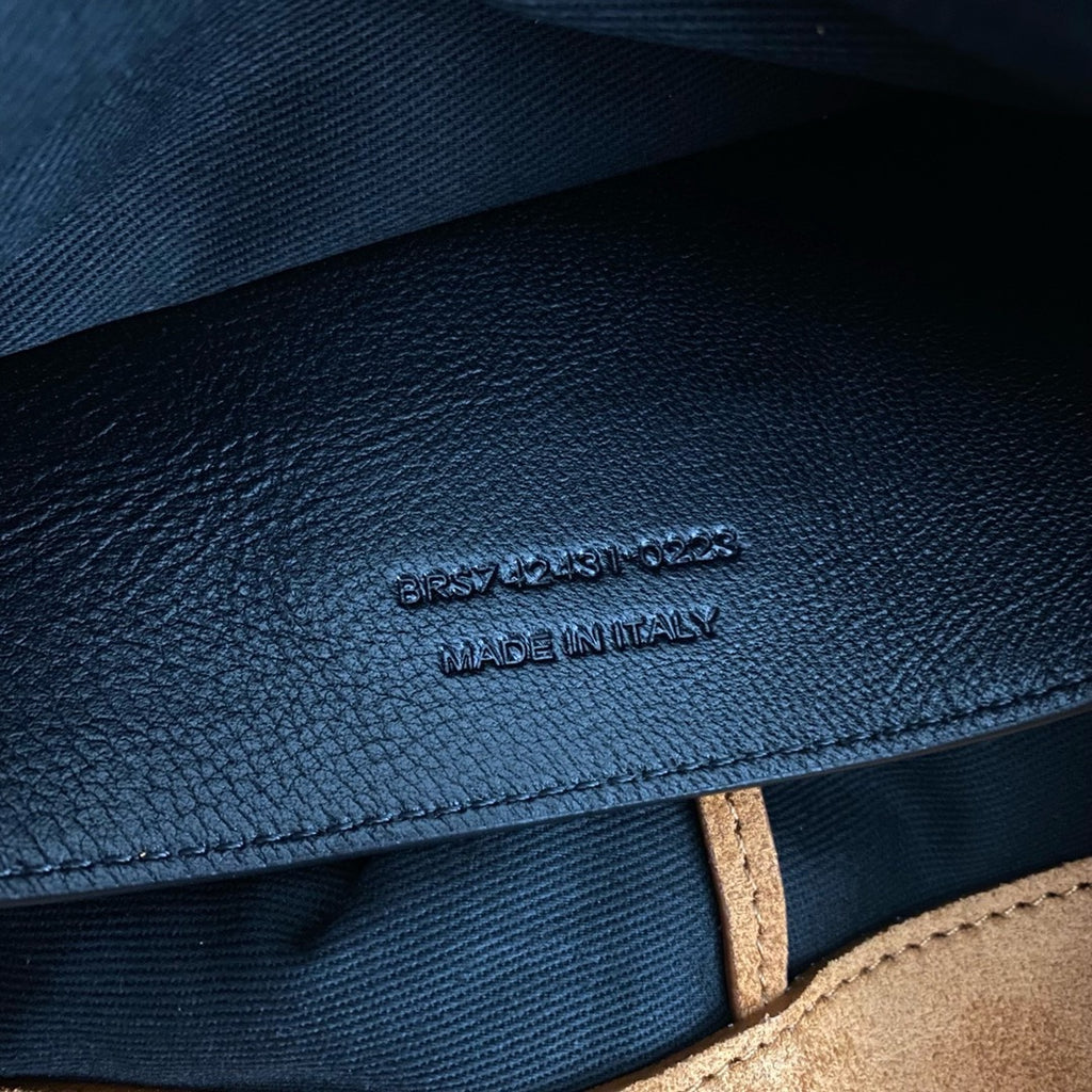 Brown Caramel Large Jamie In Suede