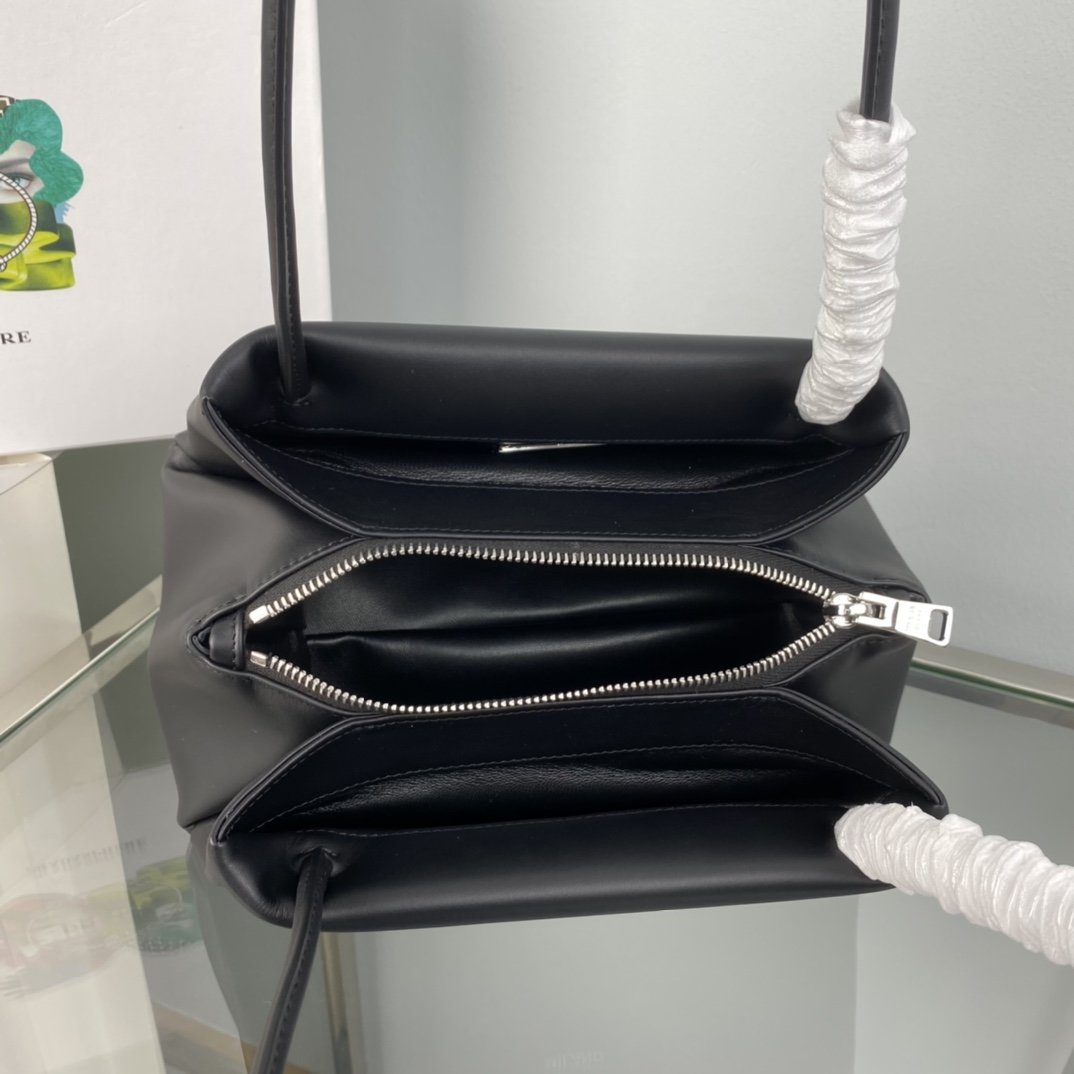 Black PM small leather bag