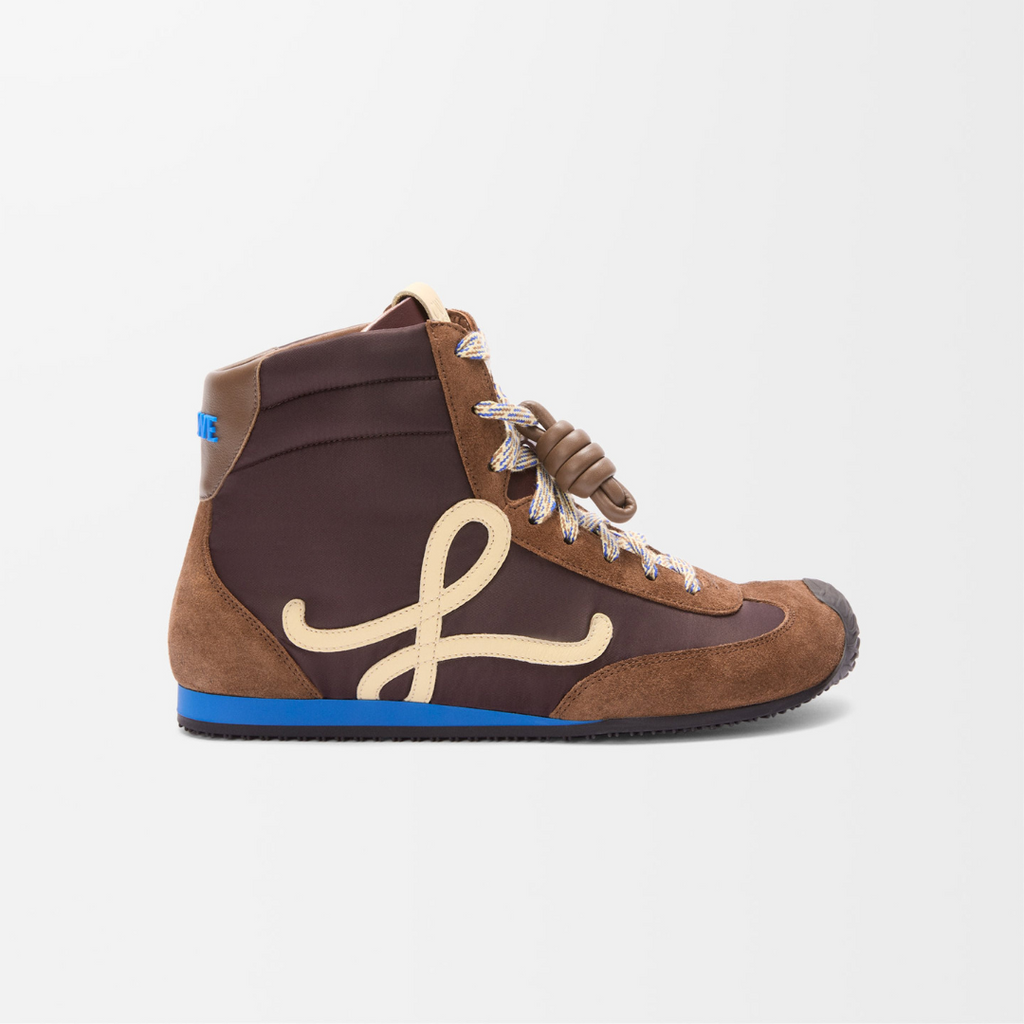 Brown/Blue Ballet Runner High-Top