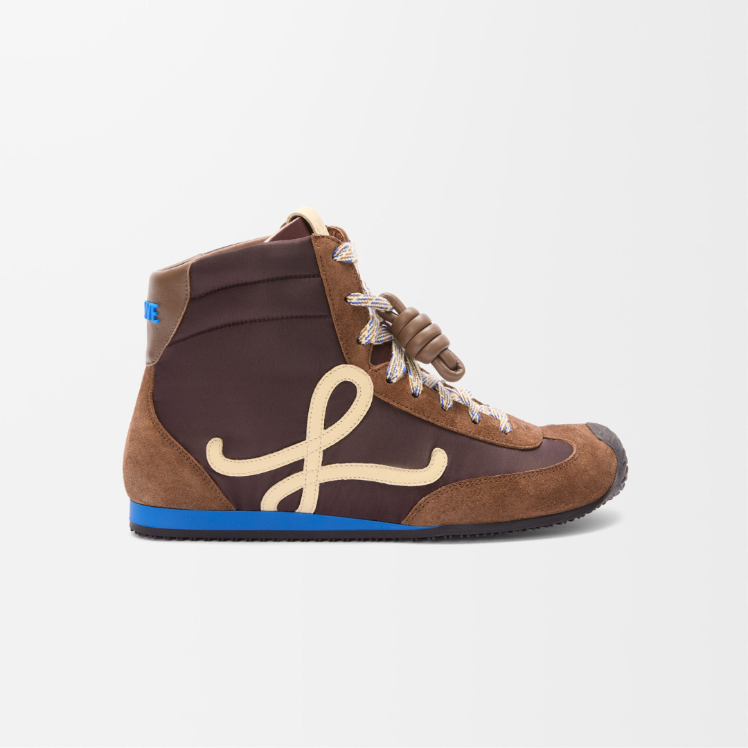 Brown/Blue Ballet Runner High-Top