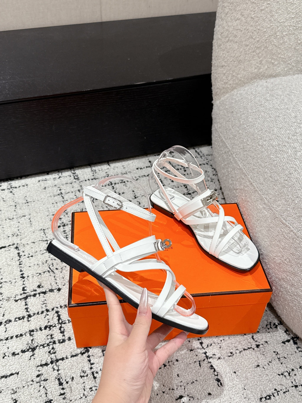 Blanc June Sandal