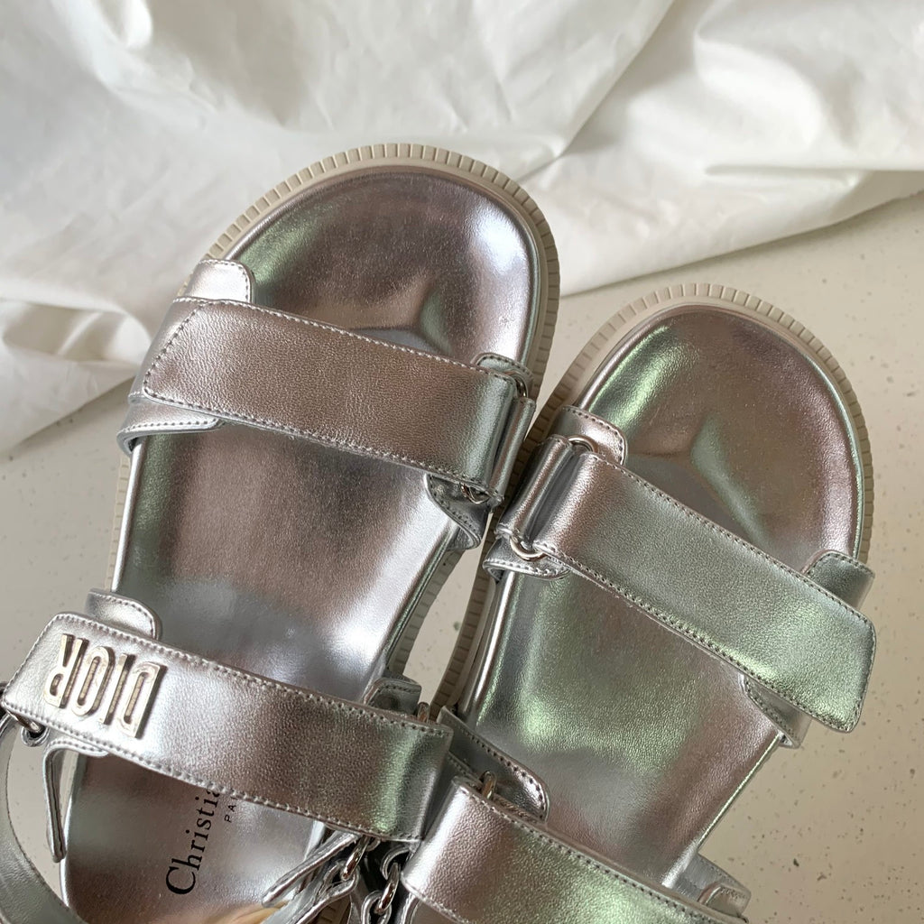 Silver DACT sandal