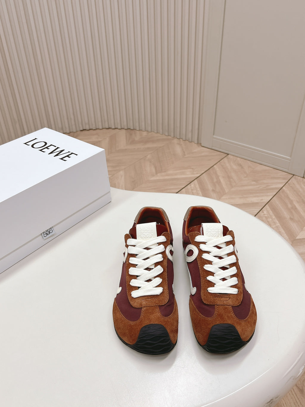 Brown/Blue Ballet Runner