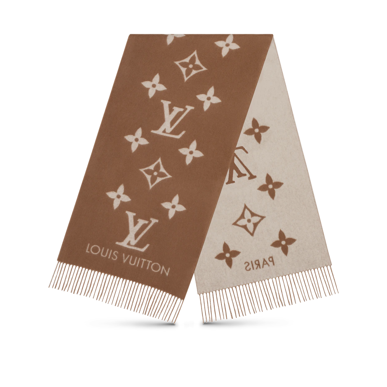 Beige LR scarf