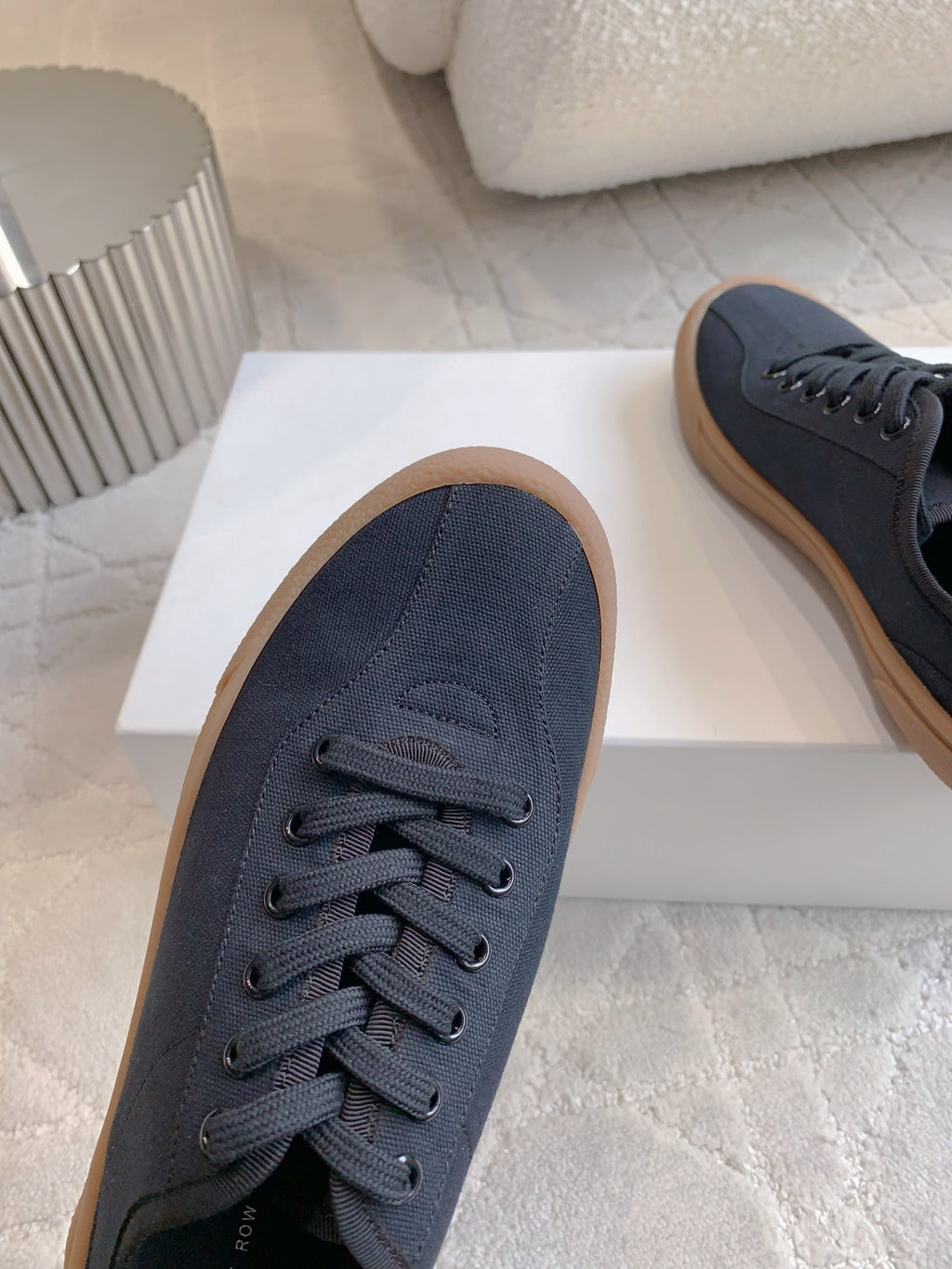 Black Canvas Sneakers