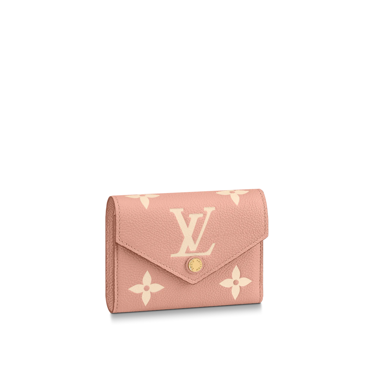 Rose Pink/Cream LV wallet