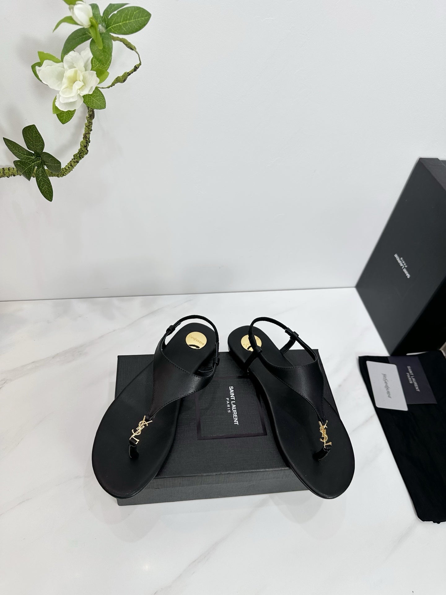 Black Cassandra Sandals