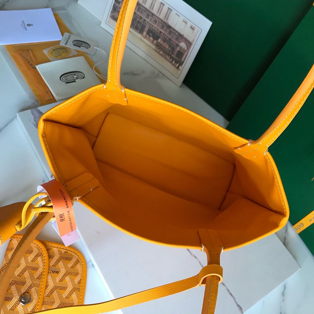 Yellow Anjou Mini Bag