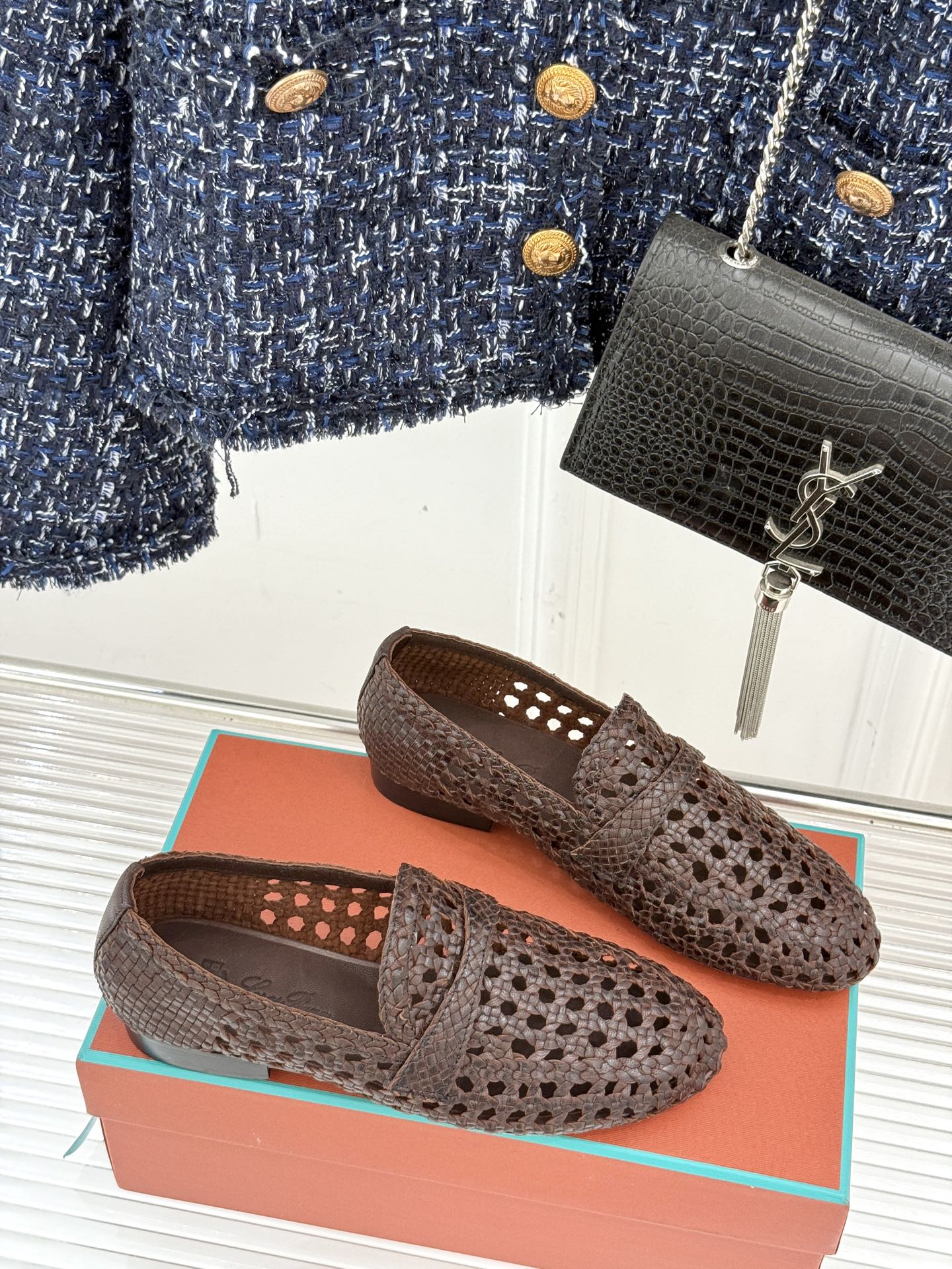 Powder Brown Leon Loafer