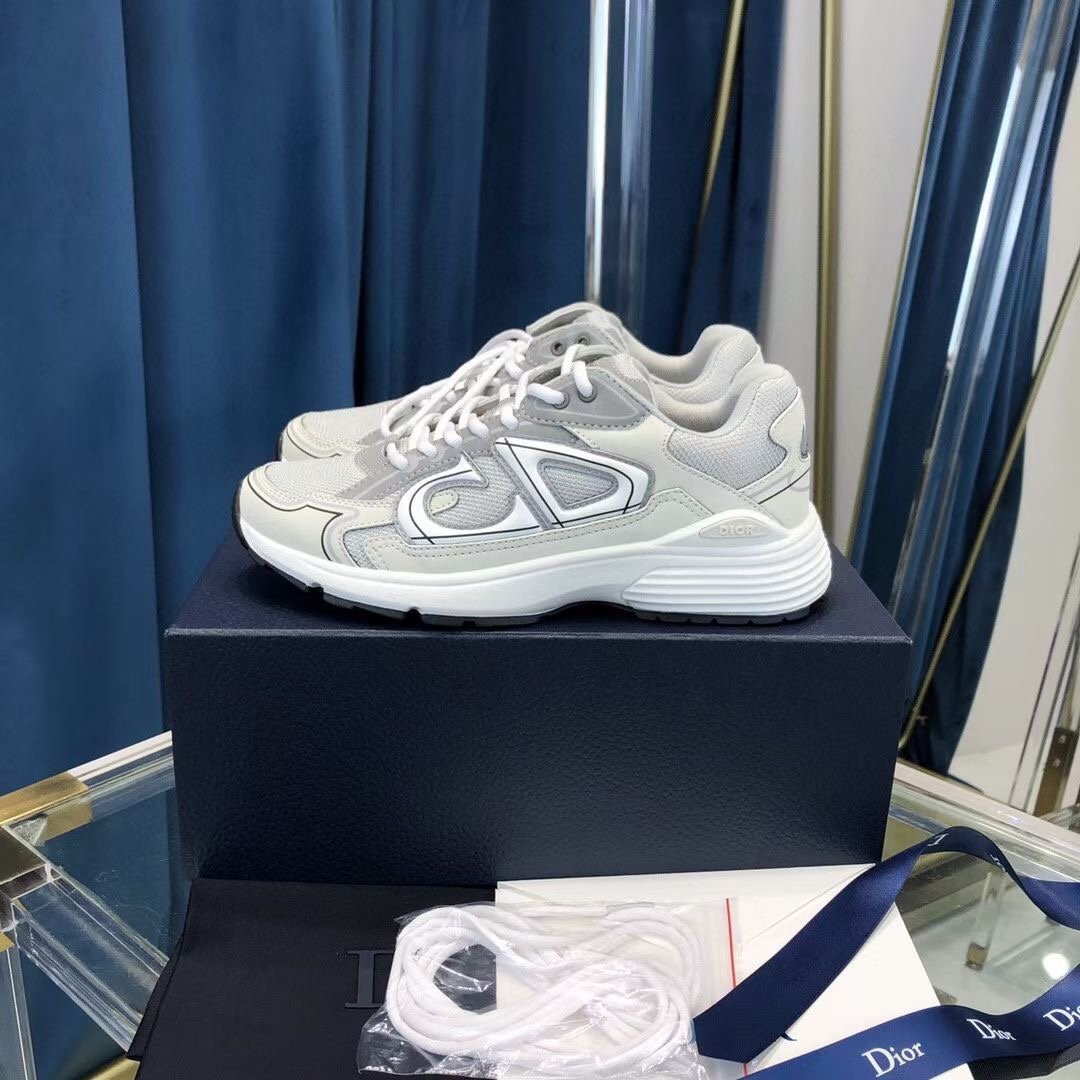 Women's Gray and white DB sneaker