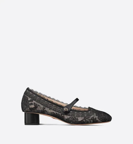 Black DG ballet pump