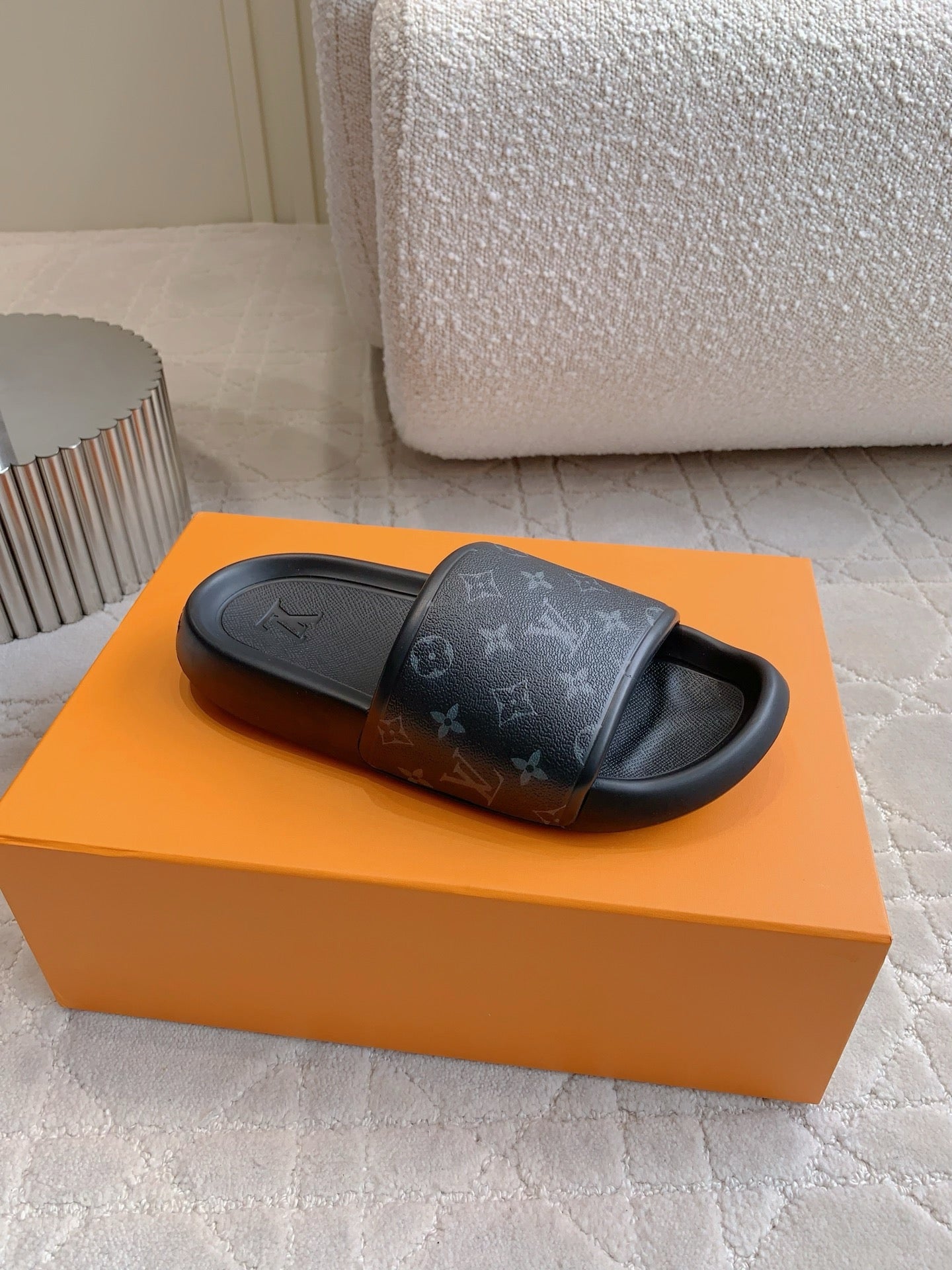 Men's Black Waterfront Mule
