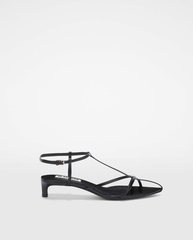 Black JS Sandals