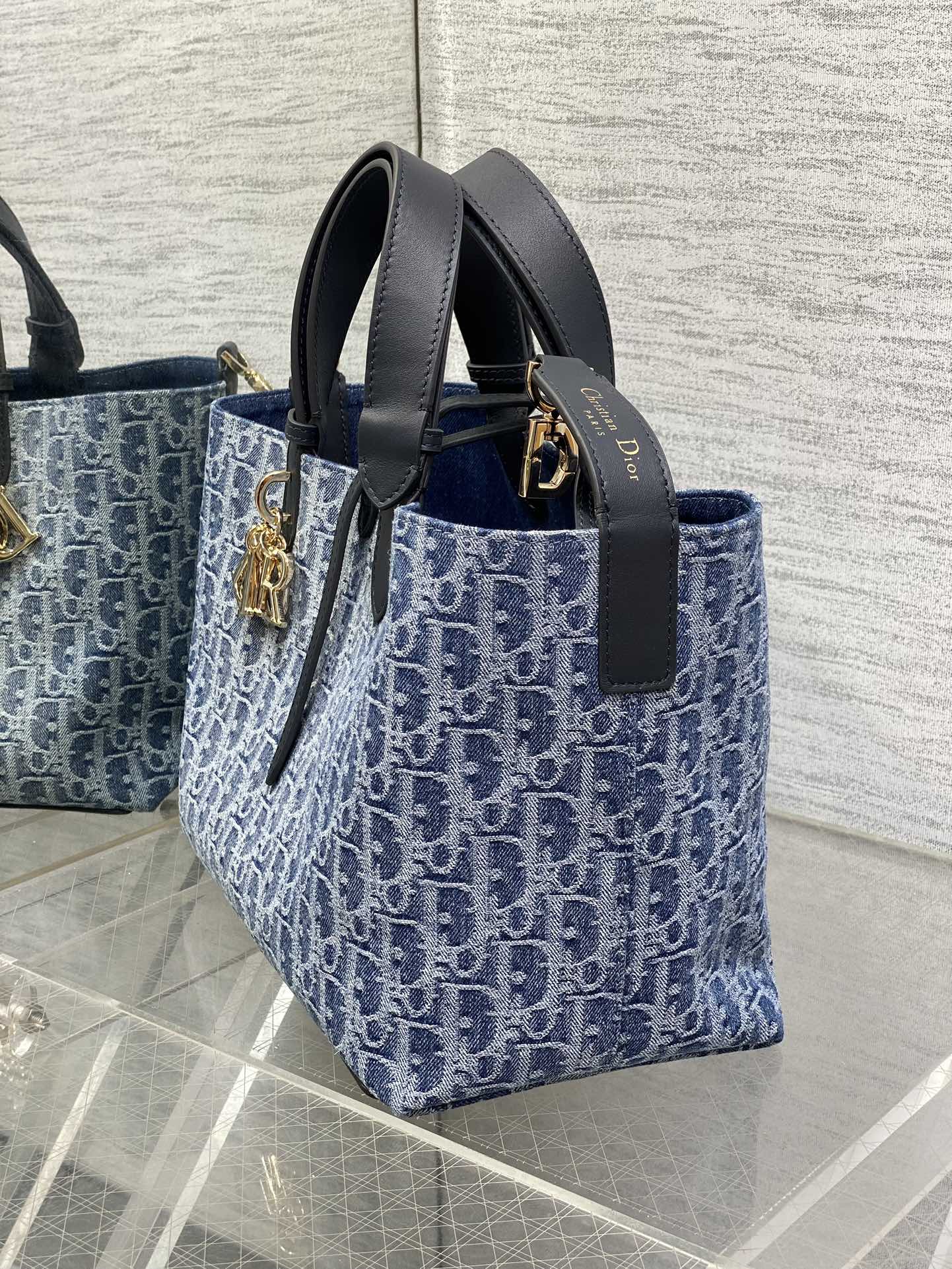 Blue Denim Medium Toujours Bag