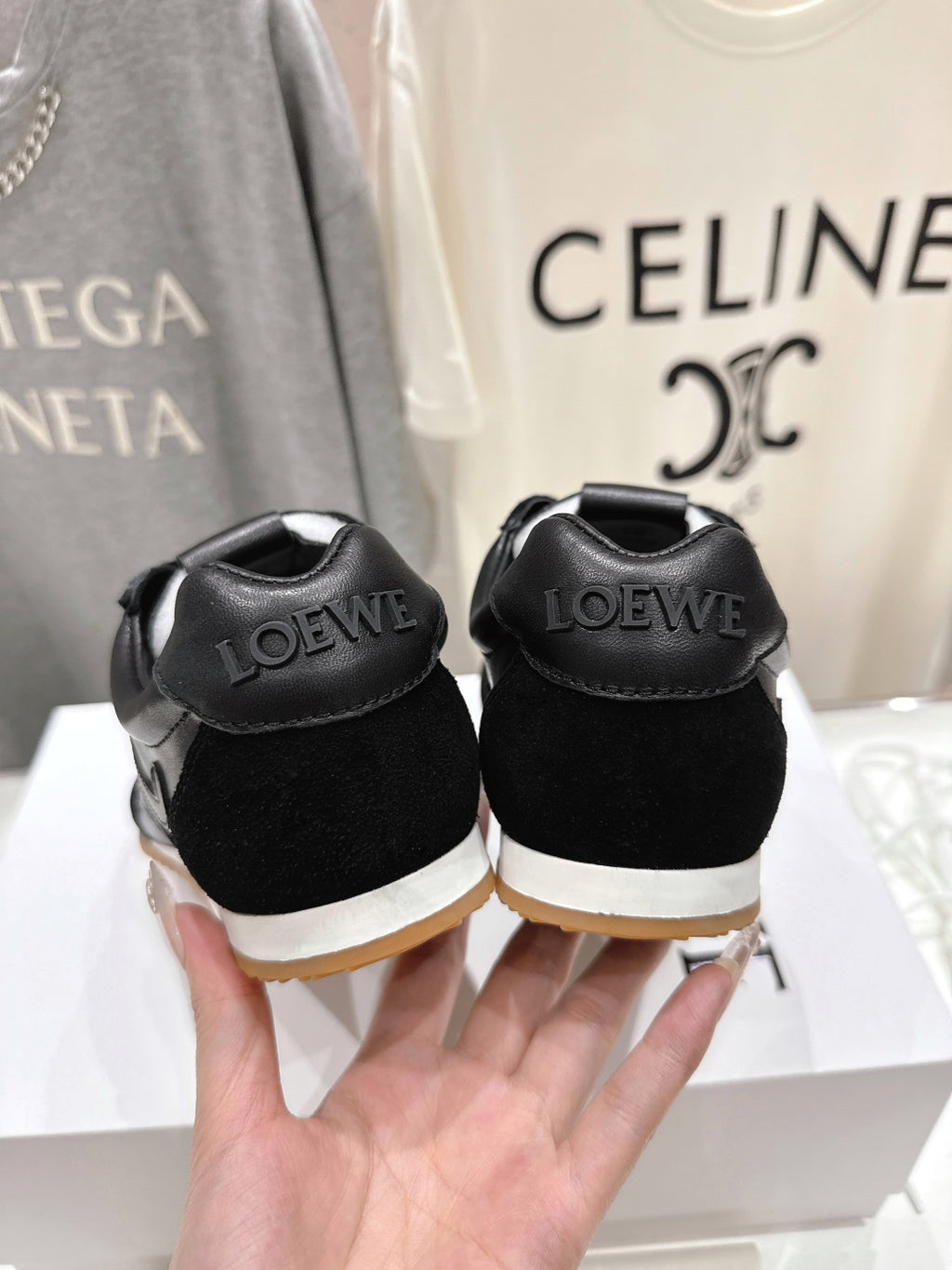 Men's Black Ballet Runner 2.0 In Soft Leather