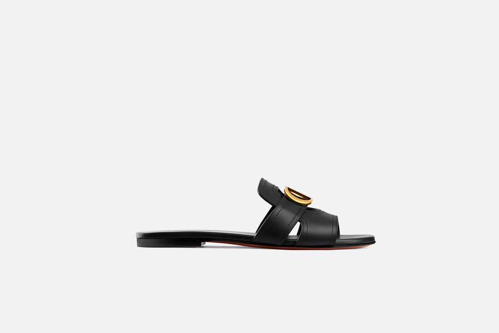 Black 30M slide mule