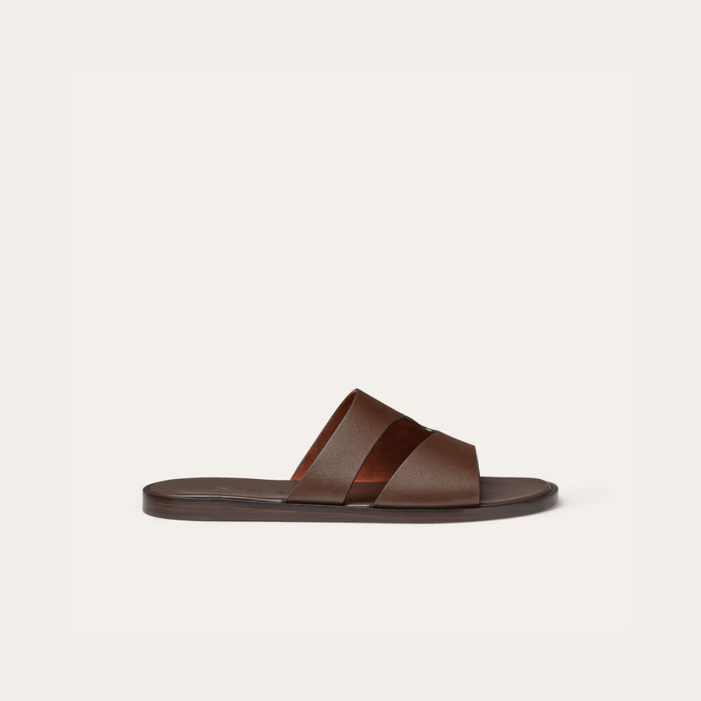 Dark Moka Pilat Plain Walk Sandal
