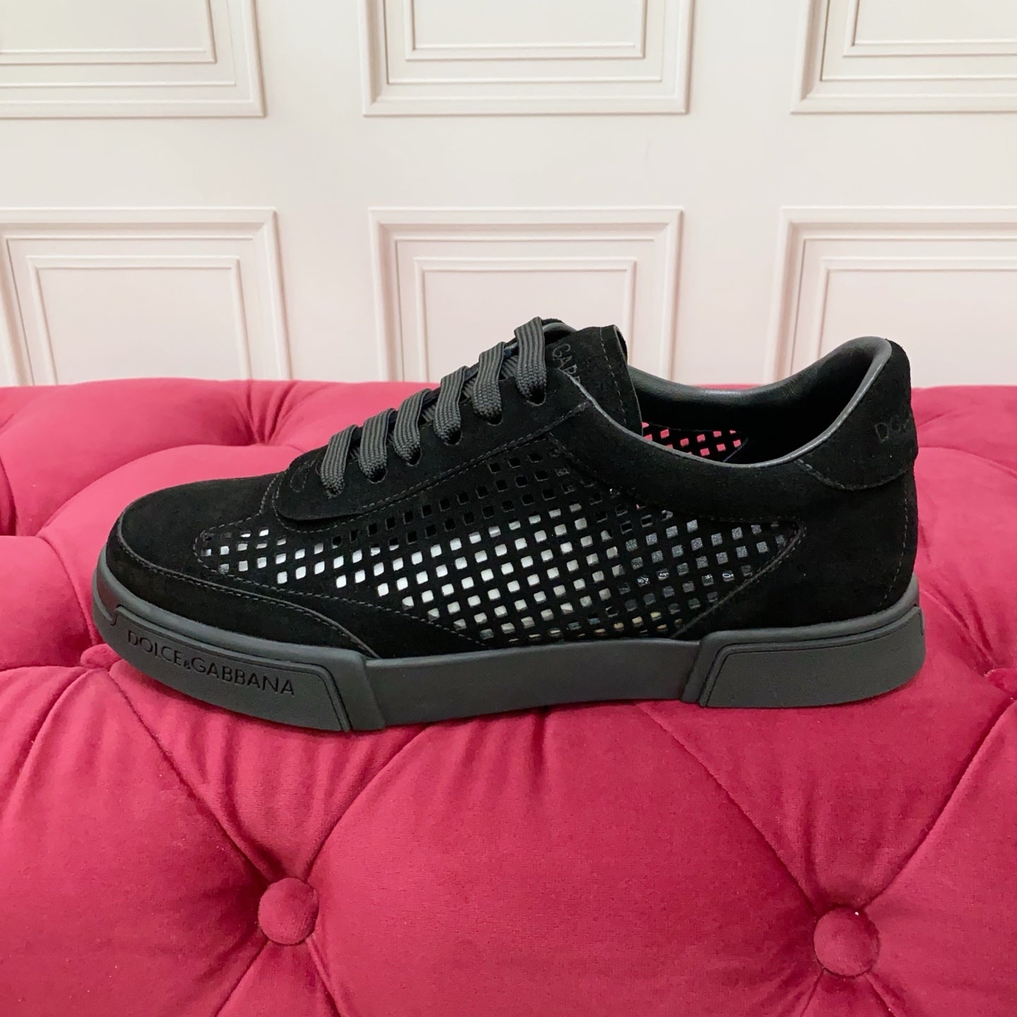 Black Suede Portofino Yacht Shoes