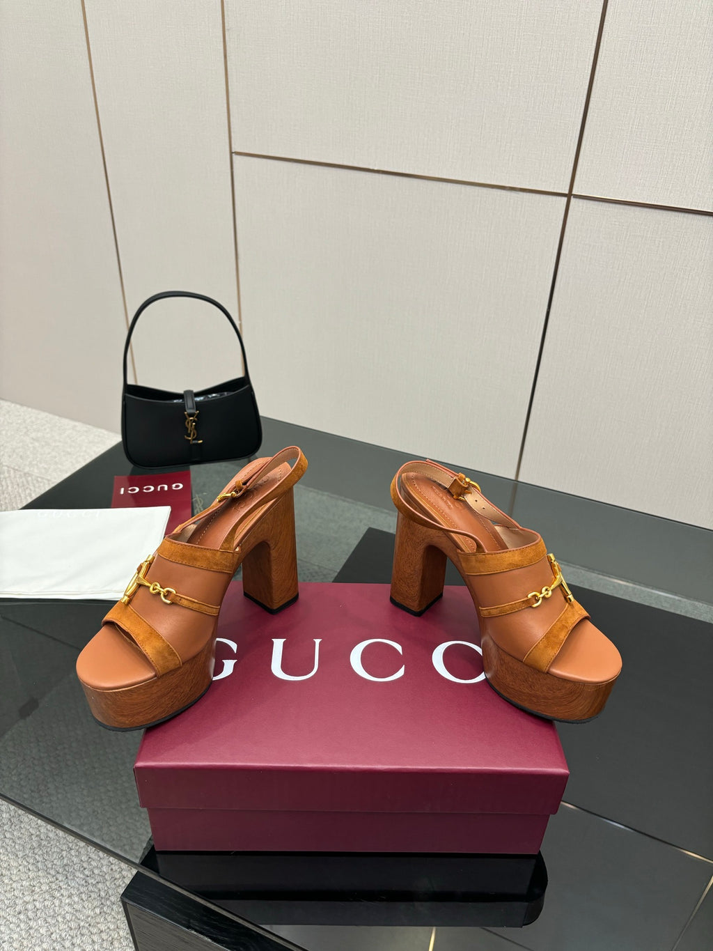 Brown Platform Sandal