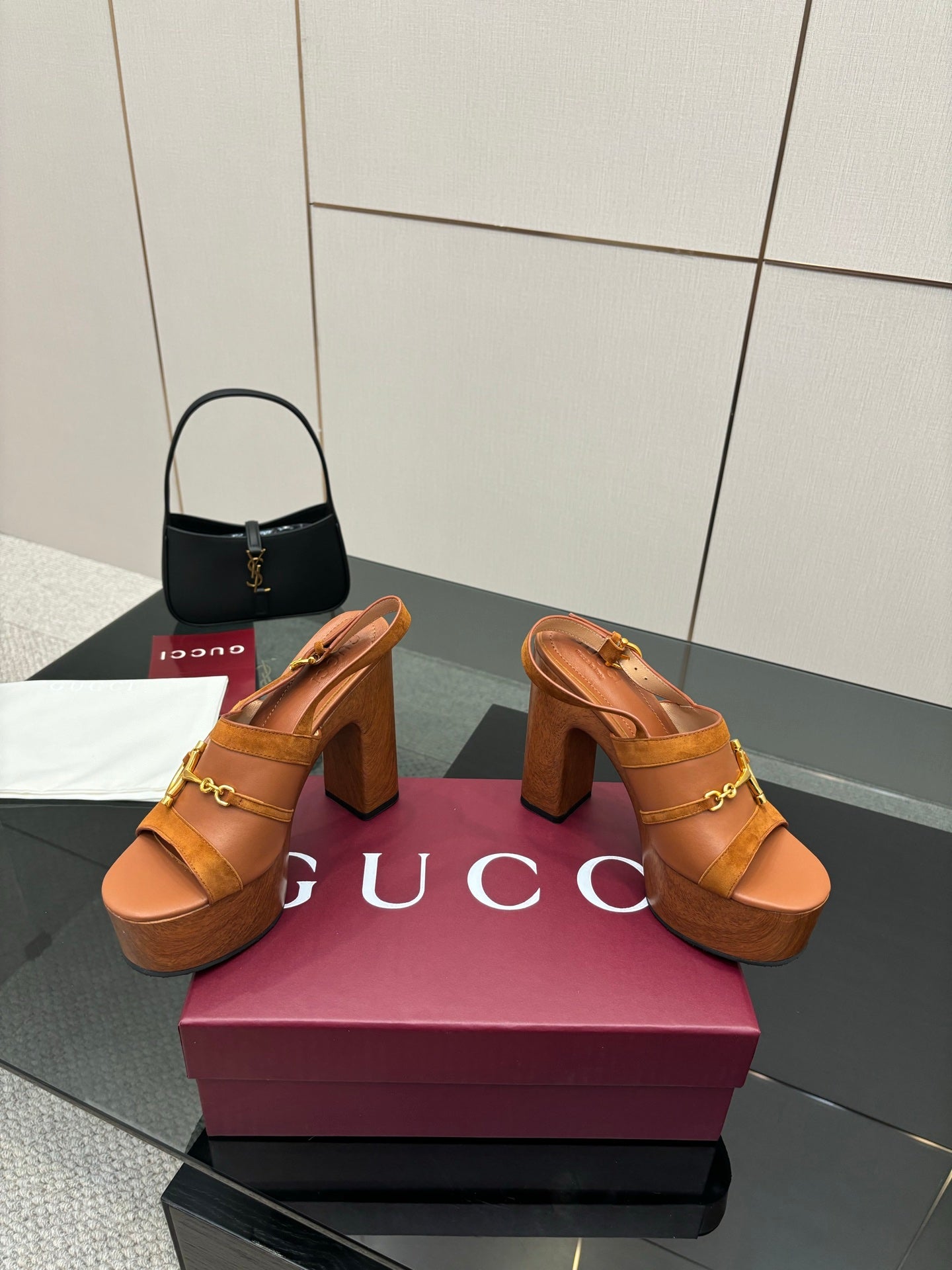 Brown Platform Sandal