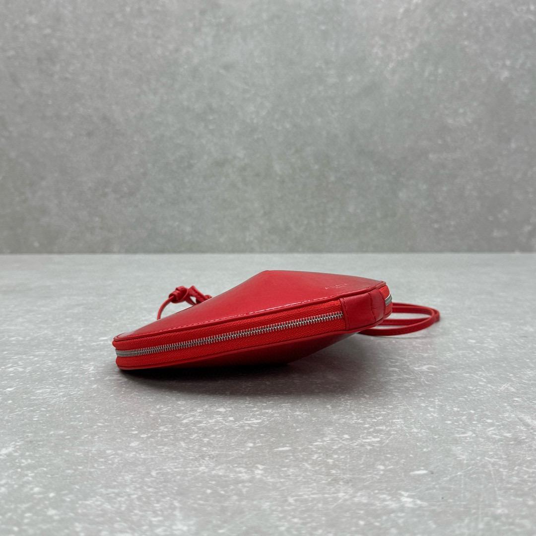 Red LC Bag In Patent Leather