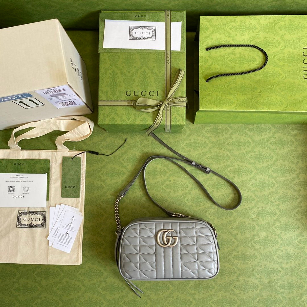 Dark Grey GM Small Shoulder Bag