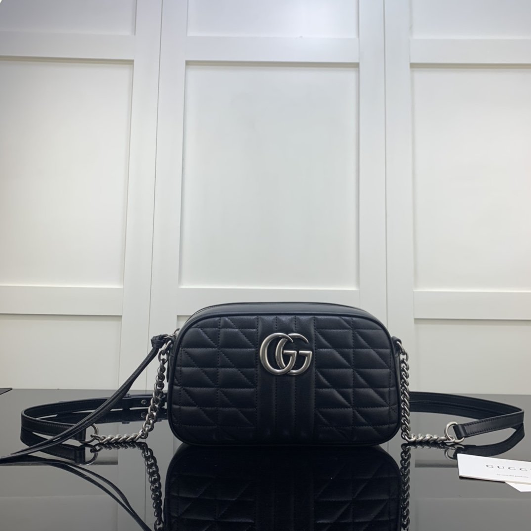 Black GM Small Shoulder Bag
