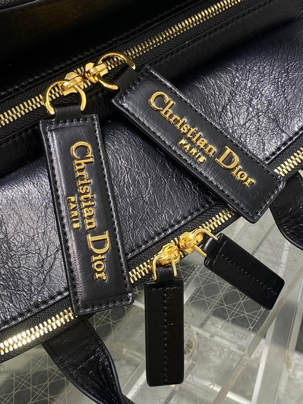 Black Medium Grand Tour Bowling Bag