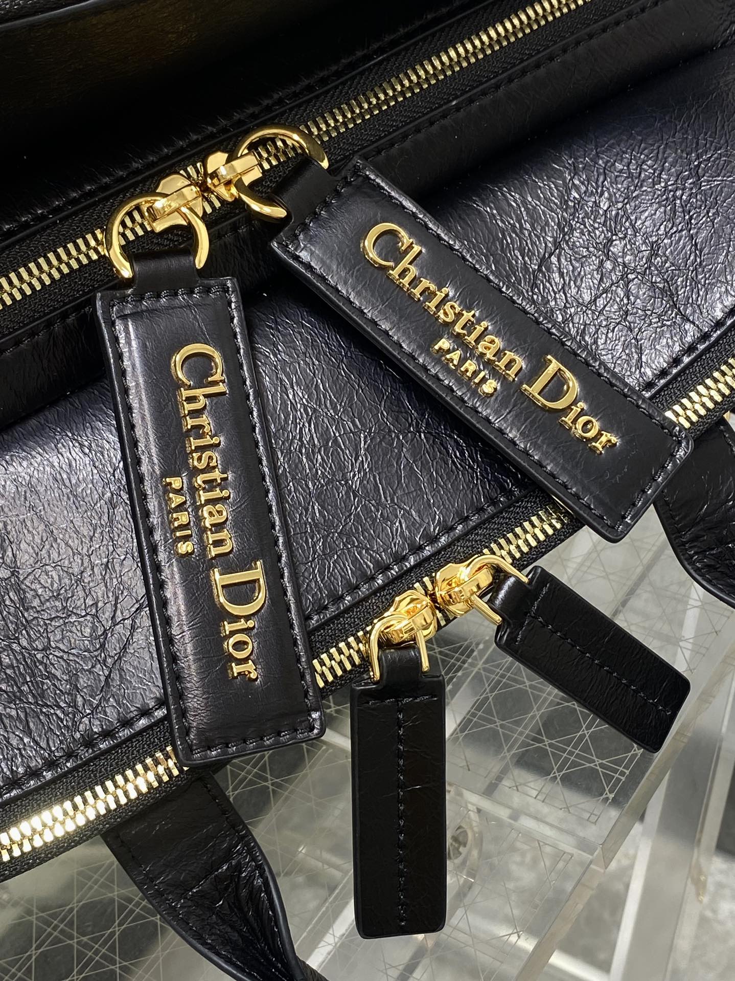 Black Medium Grand Tour Bowling Bag