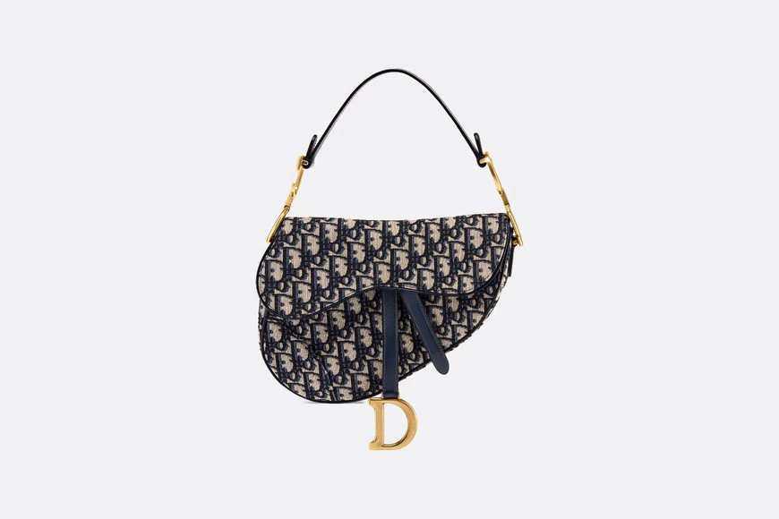 Blue DS oblique bag
