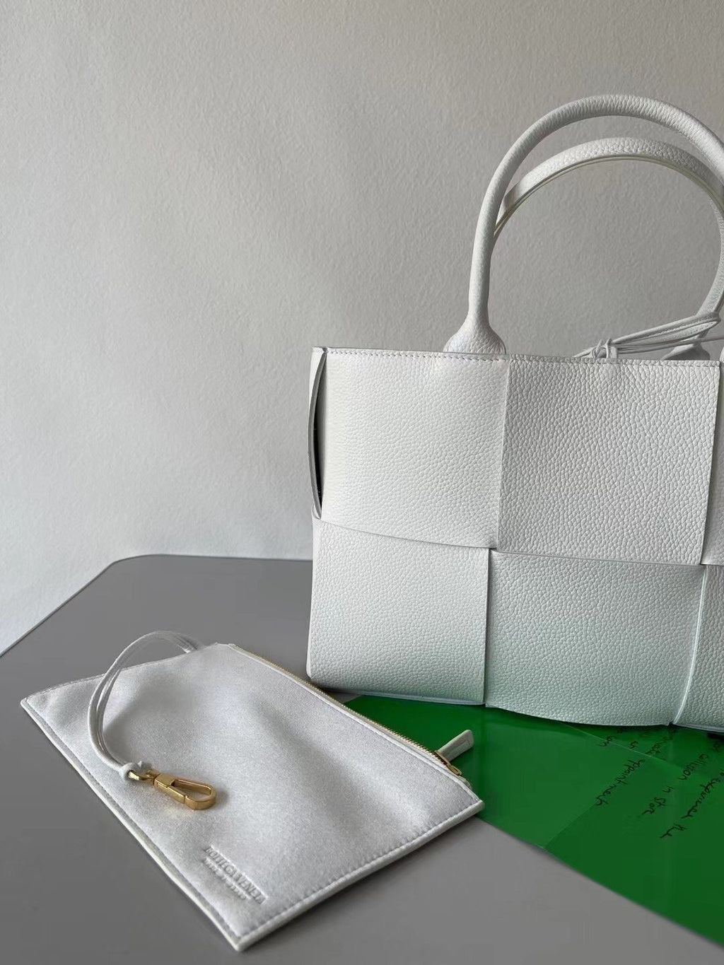 White BA tote bag