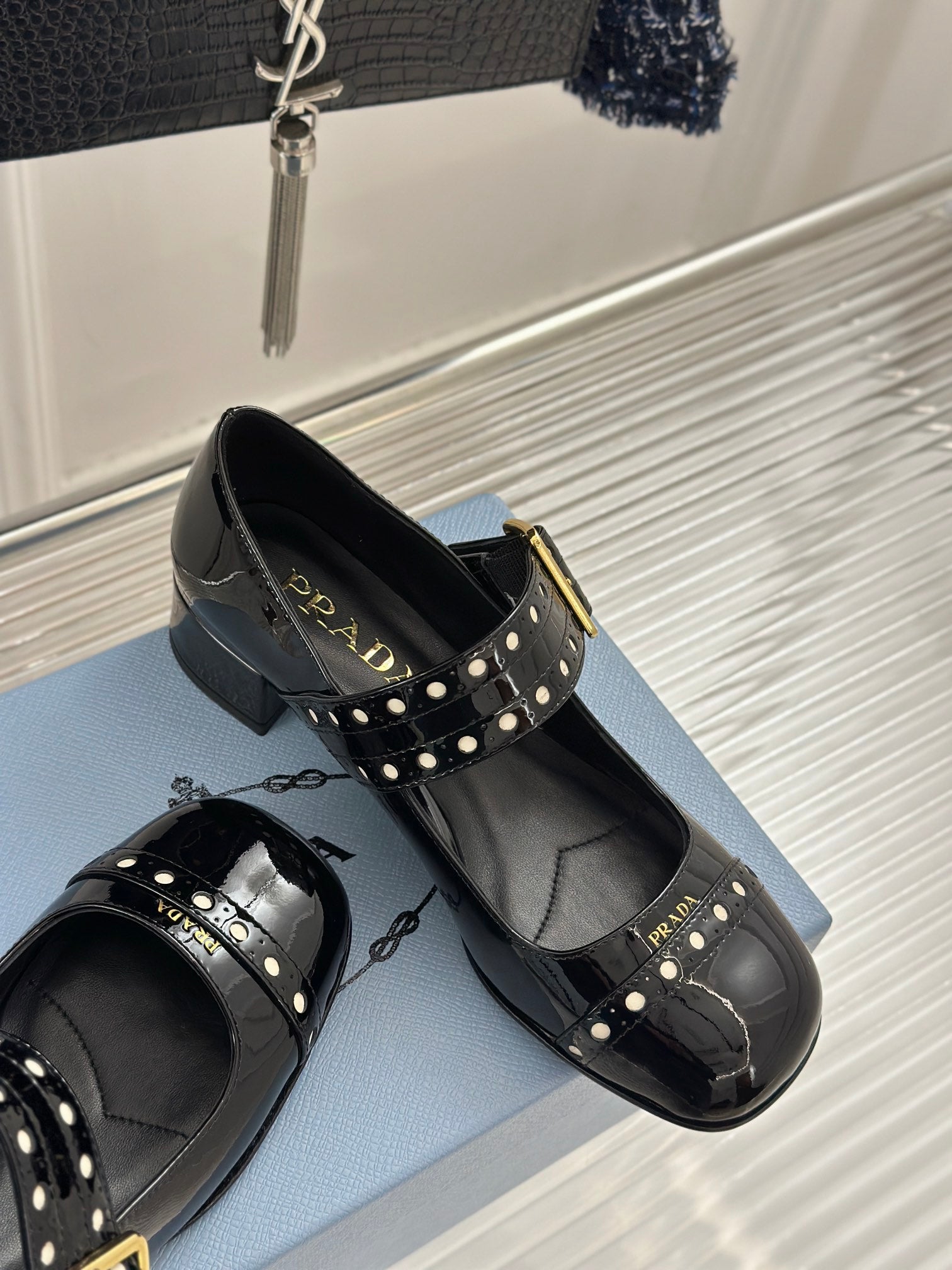 Black Mary Jane Pumps