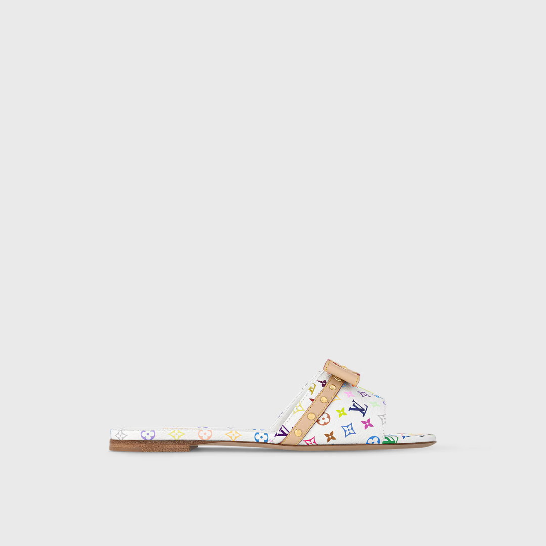 Multicolored Flat Mule