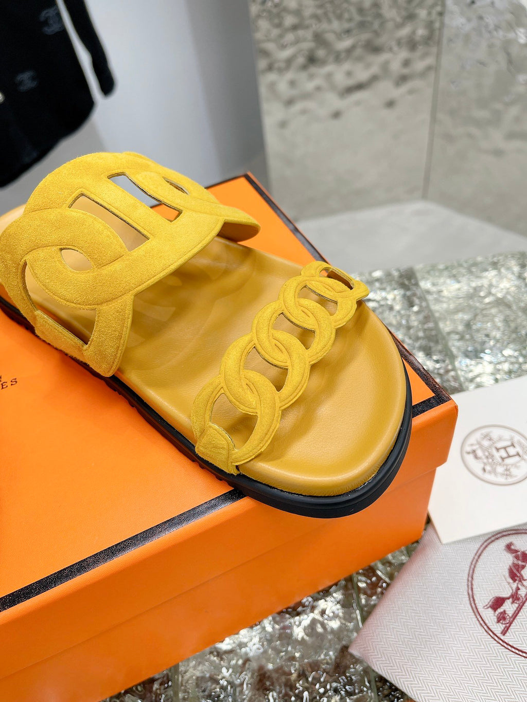 Yellow HE sandal