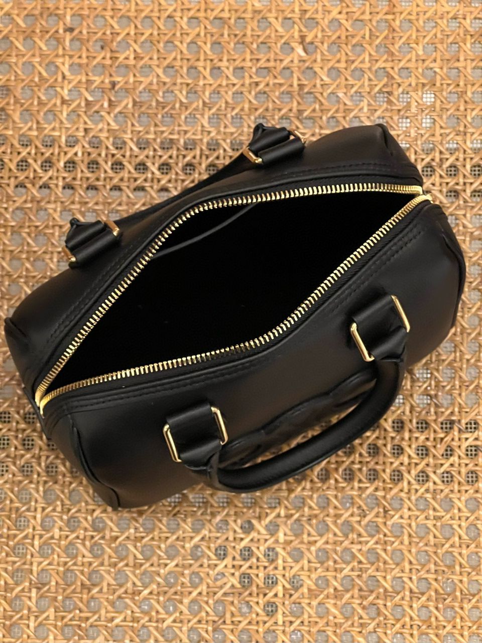 Black Small Boston Bag