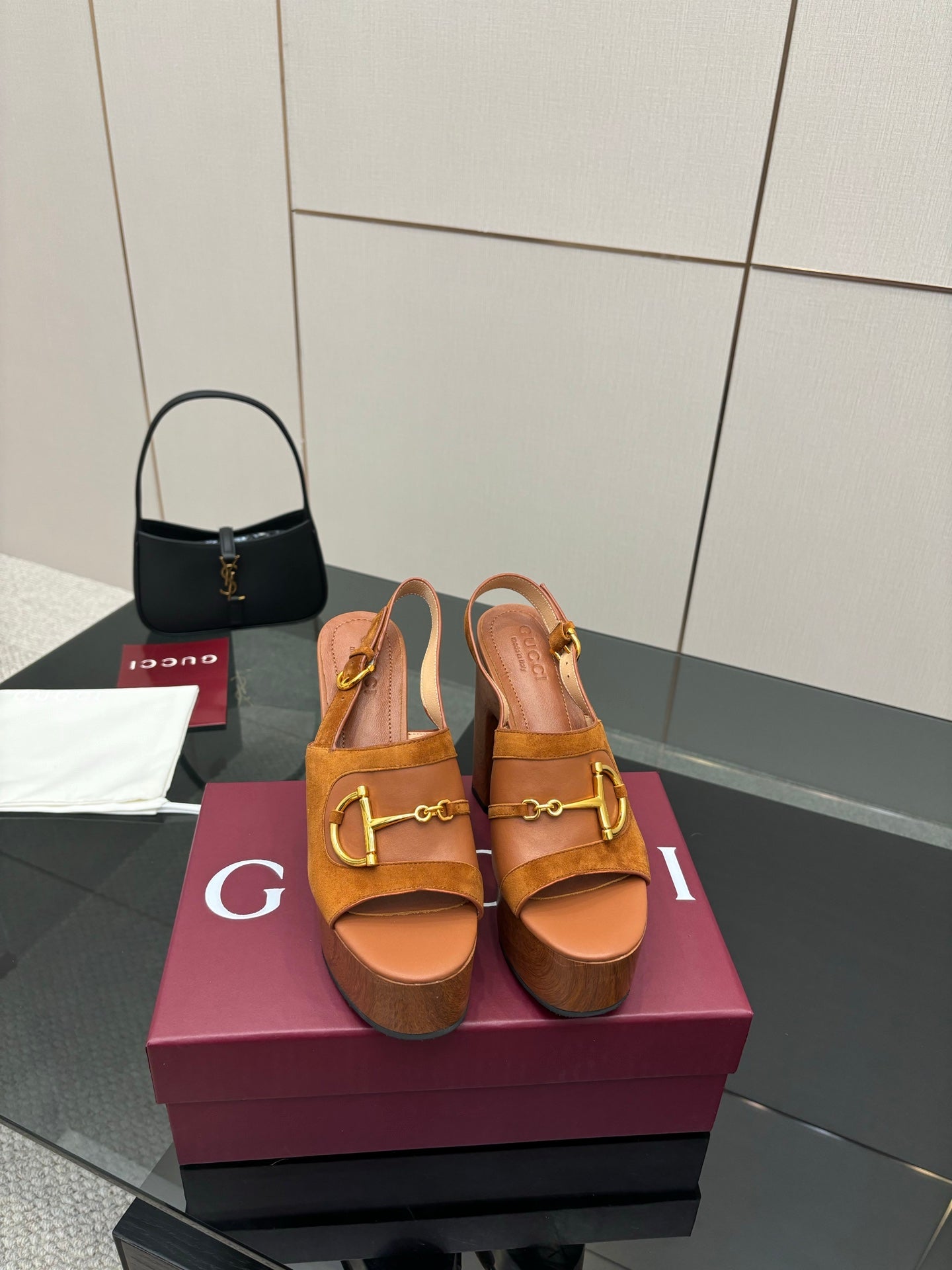 Brown Platform Sandal