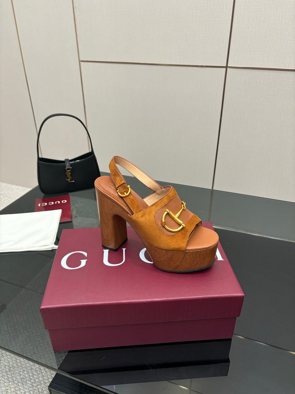 Brown Platform Sandal