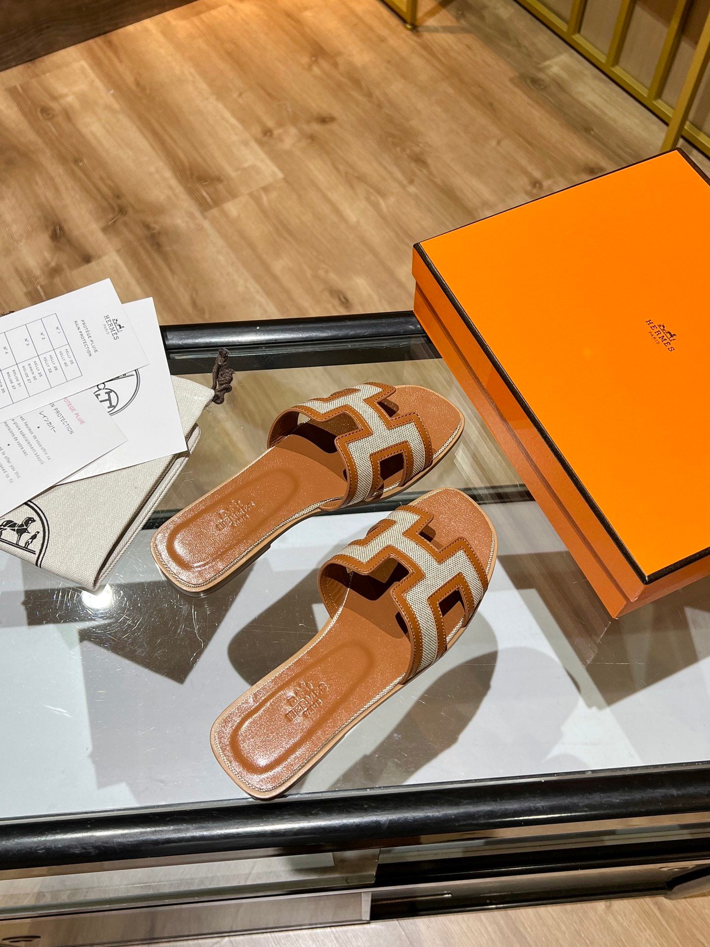 Golden beige HO sandal