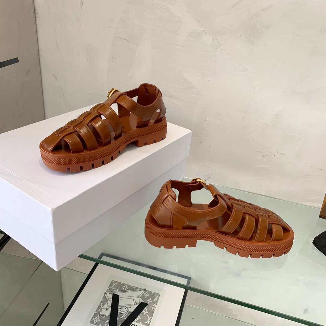 Tan CC sandal