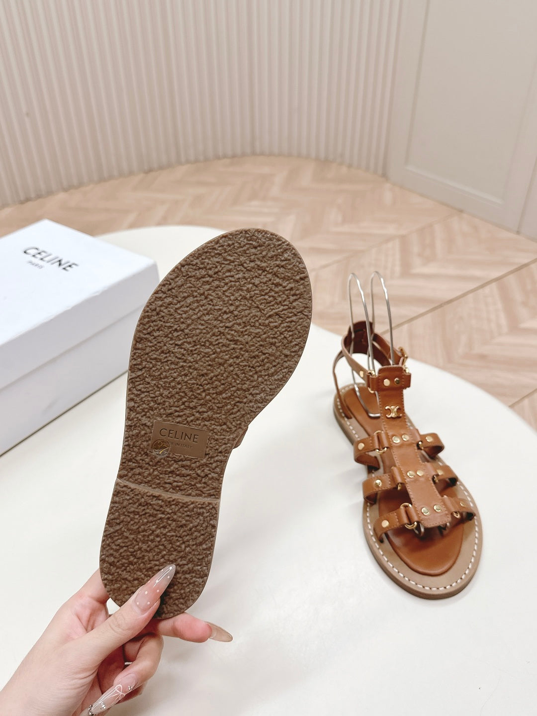 Tan Gladiator Sandal